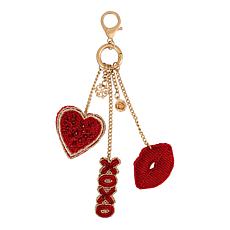 "As Is" Mary Frances Hand-Beaded Key Chains
