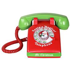 "As Is" Mr. Christmas Magical Santa Phone with Included 60 Minute T...