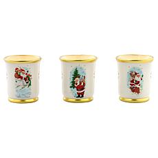 "As Is" Mr. Christmas Nostalgic Hurricanes 3-Piece Set 