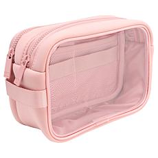 "As Is" My Tag Alongs Double Zipper Clear Travel Storage Case