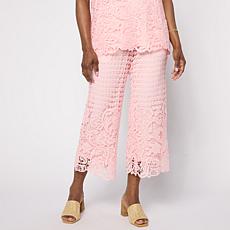 "As Is" Nina Leonard Elastic Waist Pull-On Cropped Pant