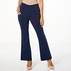 "As Is" Nina Leonard Millennium Flare Leg Pull-on Pant