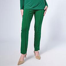 "As Is" Nina Leonard Millennium Narrow Leg Ankle Pant