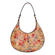 "As Is" Patricia Nash Coco Crescent Hobo Bag