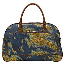 "As Is" Patricia Nash Gonnesa Oval Overnight Bag