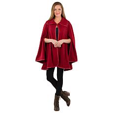 "As Is" Patricia Nash Hand-Laced Cape