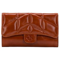 "As Is" Patricia Nash Navene Leather Wallet with RFID Protection