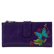 "As Is" Patricia Nash Nazari Leather Bifold Wallet