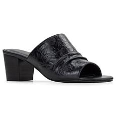 "As Is" Patricia Nash Poema Leather Heel Sandal