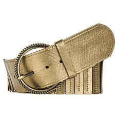"As Is" Patricia Nash Resena Leather Stretch Belt