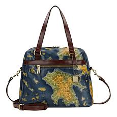 "As Is" Patricia Nash Rosora Leather Satchel