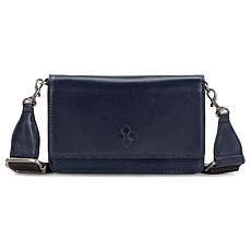 "As Is" Patricia Nash Stephanie Leather Crossbody Bag