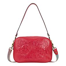 "As Is" Patricia Nash Tripoli Tooled Leather Crossbody