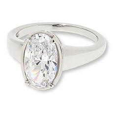 "As Is" Radiance by Absolute™ Oval Elongated Statement Ring