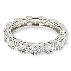"As Is" Radiance by Absolute™ Sim. Diamond Trilliant Cut Infinity Ring
