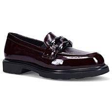 "As Is" Ron White Annora Patent Leather Loafer with Satin Shoe Bag