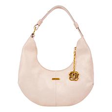 "As Is" Sharif Legacy Pearlized Nubuck Leather Hobo