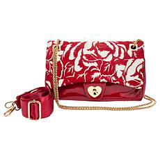 "As Is" Sharif Legacy Printed Haircalf Crossbody with Heart Turnlock