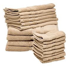 "As Is" South Street Loft 18-piece Zero Twist Soft Cotton Towel Set