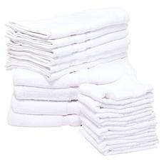 "As Is" South Street Loft 18-piece Zero Twist Soft Cotton Towel Set