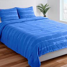 "As Is" South Street Loft 3-piece Textured Comforter Set 