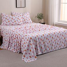 "As Is" South Street Loft 4-piece Candy Christmas Sheet Set