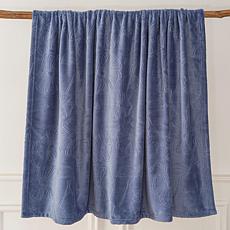 "As Is" South Street Loft  60" x 70" Embossed Plush Throw