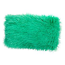 "As Is" South Street Loft Faux Mongolian Fur Lumbar Pillow