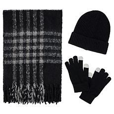 "As Is" Sporto® 3-piece Hat, Scarf & Glove Gift Set