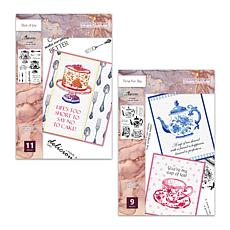 "As Is" Stamps By Me Time for Tea and Slice of Joy Card-Making Kit