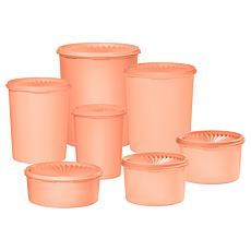 "As Is" Tupperware® 14-piece Heritage Sheer Canister Collection