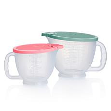"As Is" Tupperware® 4-Cup and 8-Cup Mix & Store Pitcher Set