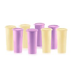"As Is" Tupperware® 8-piece Classic Heritage Tumblers with Lids Set