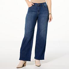 "As Is" TWRHLL by Christie Brinkley Wide Leg Jean