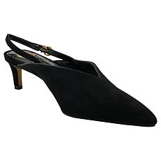 "As Is" Vince Camuto® Kylien Slingback Leather/Suede Heel