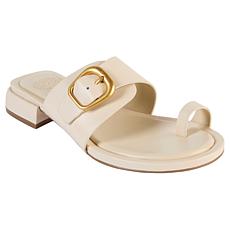 "As Is" Vince Camuto Leather Toe Loop Sandal