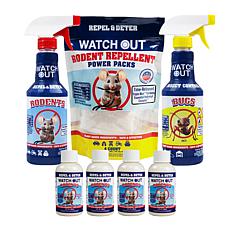 "As Is" Watch Out 96oz Total Pest Control Combo with Rodent Power P...