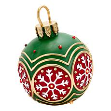 "As Is" Winter Lane 13.5" LED Resin Snowflake Ornament