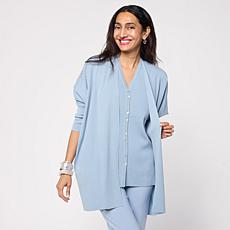 "As Is" Wynne Layers Bracelet Sleeve Sweater Knit Cardigan