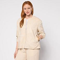 "As Is" WynneCollection Embroidered Jacket