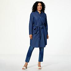 "As Is" WynneLayers Chambray Duster