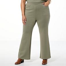 "As Is" WynneLayers Smooth Operator Pull-On Flared Leg Pant