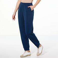 "As Is" WynneLayers Smooth Operator Scuba Knit Slim Jogger