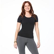 "As Is" Yummie Holly Short-Sleeve Shaping Top