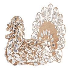 august & leo 10.5” Jeweled Turkey Tabletop Décor