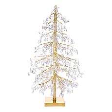 august & leo 26" LED Acrylic Tree with Beads