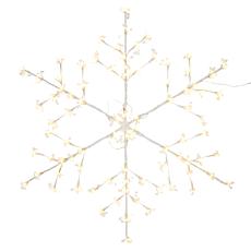 august & leo 43” Jeweled LED Hanging Snowflake