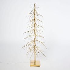 august & leo LED Acrylic 4' Crystal Tree