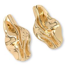 Badgley Mischka Alloy Molten Geometric Design Stud Earrings