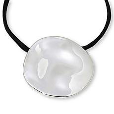 Badgley Mischka Molten 32" Polished Drop Cord Necklace